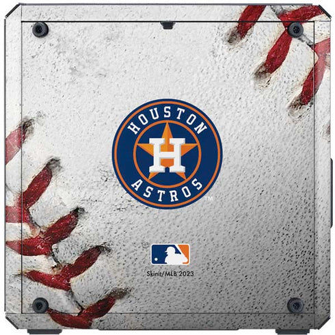 MLB Houston Astros Game Ball Cooler Master MasterBox Q300L Mini Tower Skin
