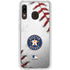 MLB Houston Astros Game Ball Galaxy A20 Clear Case