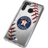 MLB Houston Astros Game Ball Galaxy A21 Clear Case