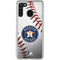 MLB Houston Astros Game Ball Galaxy A21 Clear Case