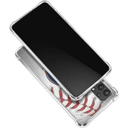 MLB Houston Astros Game Ball Galaxy A32 5G Clear Case