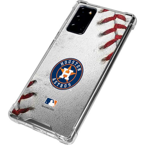 MLB Houston Astros Game Ball Galaxy Note20 5G Clear Case