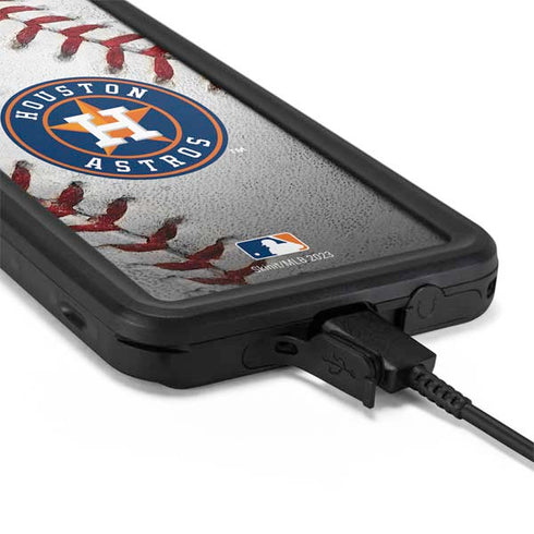 MLB Houston Astros Game Ball Galaxy S20 Plus Waterproof Case