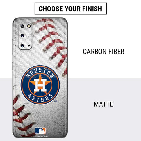 MLB Houston Astros Game Ball Galaxy S20 Skin