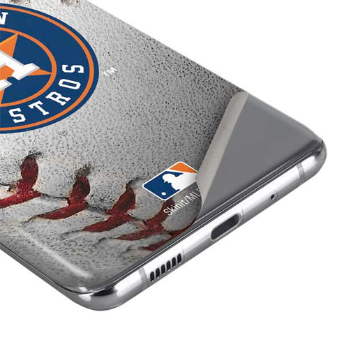MLB Houston Astros Game Ball Galaxy S20 Skin