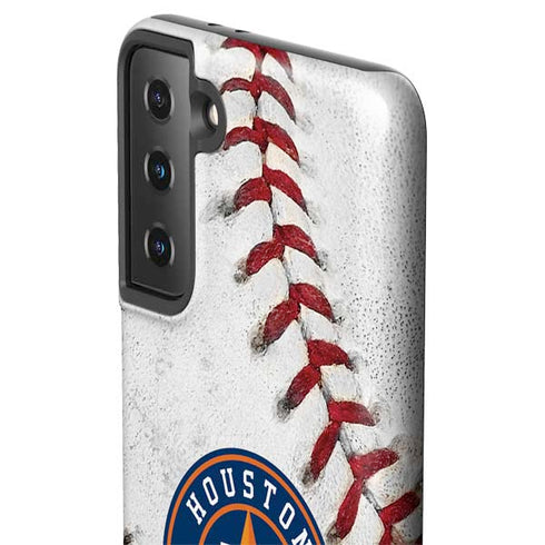 MLB Houston Astros Game Ball Galaxy S21 FE Pro Case