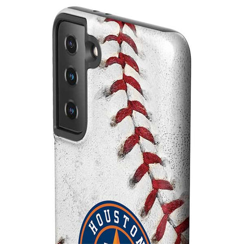 MLB Houston Astros Game Ball Galaxy S21 Plus 5G Pro Case