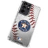 MLB Houston Astros Game Ball Galaxy S21 Ultra 5G Clear Case