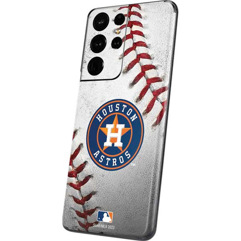 MLB Houston Astros Game Ball Galaxy S21 Ultra 5G Skin