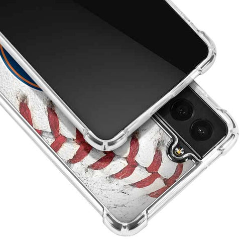 MLB Houston Astros Game Ball Galaxy S22 Plus Clear Case