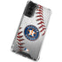 MLB Houston Astros Game Ball Galaxy S22 Plus Clear Case