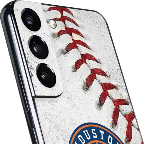 MLB Houston Astros Game Ball Galaxy S22 Skin