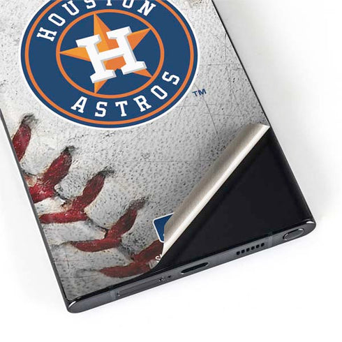 MLB Houston Astros Game Ball Galaxy S22 Ultra Skin