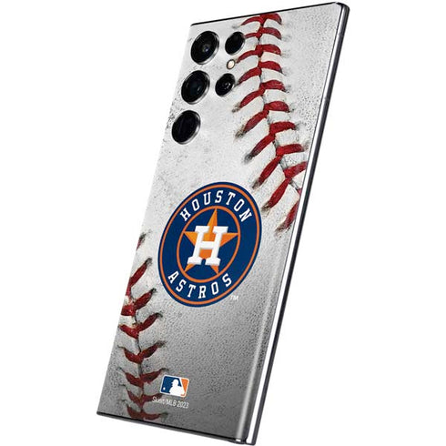 MLB Houston Astros Game Ball Galaxy S22 Ultra Skin