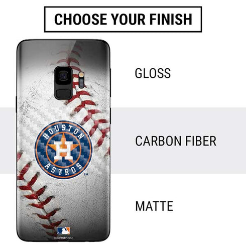 MLB Houston Astros Game Ball Galaxy S9 Skin