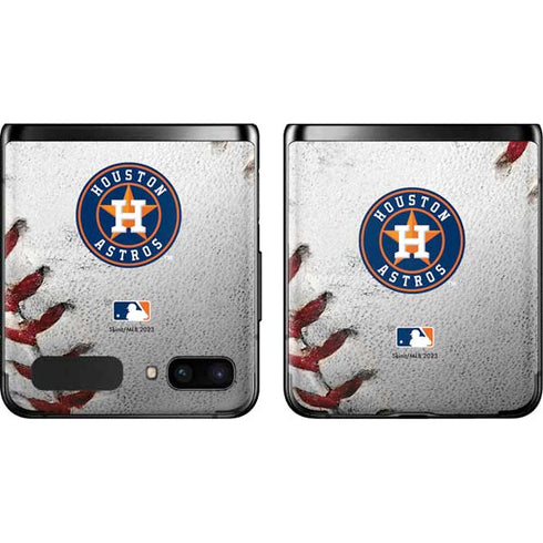 MLB Houston Astros Game Ball Galaxy Z Flip Skin
