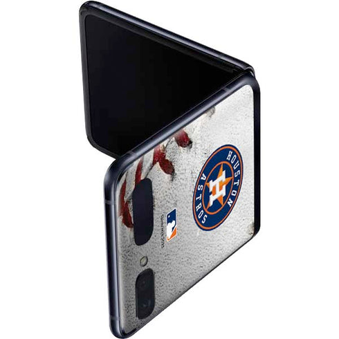 MLB Houston Astros Game Ball Galaxy Z Flip Skin