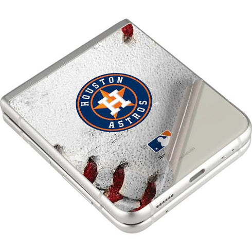 MLB Houston Astros Game Ball Galaxy Z Flip4 5G Skin