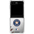 MLB Houston Astros Game Ball Galaxy Z Flip5 5G Clear Case