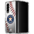 MLB Houston Astros Game Ball Galaxy Z Fold4 5G Clear Case