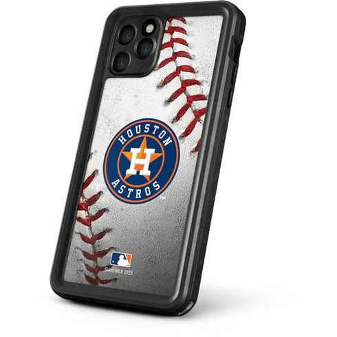 MLB Houston Astros Game Ball iPhone 11 Pro Waterproof Case