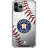 MLB Houston Astros Game Ball iPhone 12 Pro Clear Case