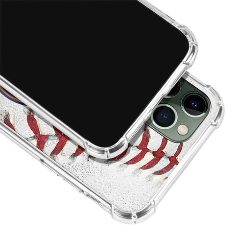 MLB Houston Astros Game Ball iPhone 12 Pro Clear Case