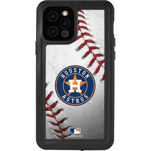 MLB Houston Astros Game Ball iPhone 12 Pro Waterproof Case