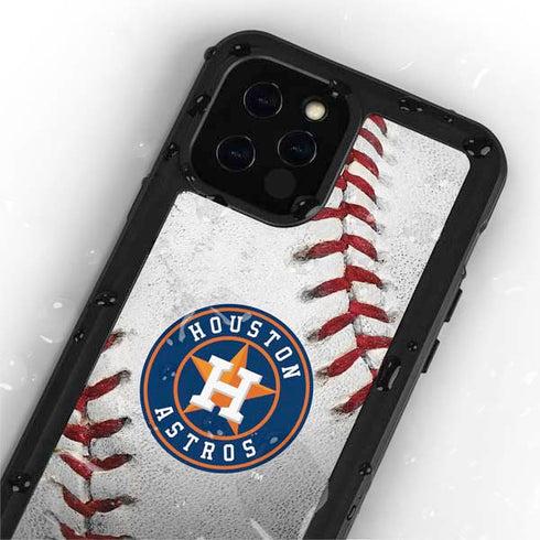 MLB Houston Astros Game Ball iPhone 12 Pro Waterproof Case