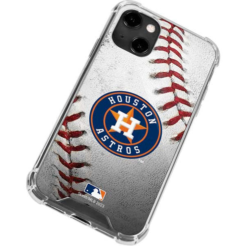 MLB Houston Astros Game Ball iPhone 13 Clear Case