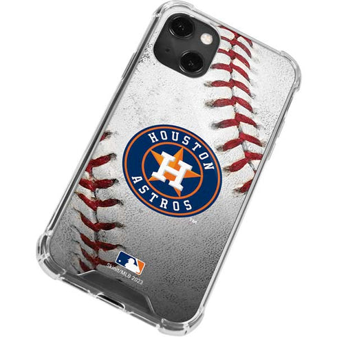 MLB Houston Astros Game Ball iPhone 15 Plus Clear Case