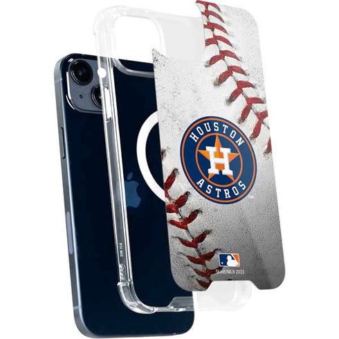 MLB Houston Astros Game Ball iPhone 15 Plus MagSafe Case