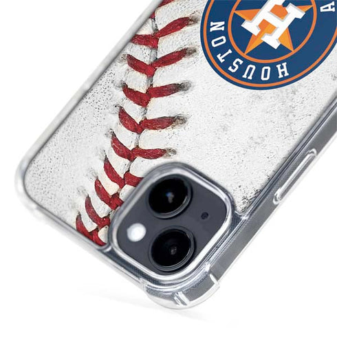 MLB Houston Astros Game Ball iPhone 15 Plus MagSafe Case