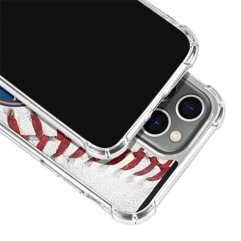 MLB Houston Astros Game Ball iPhone 14 Pro Clear Case