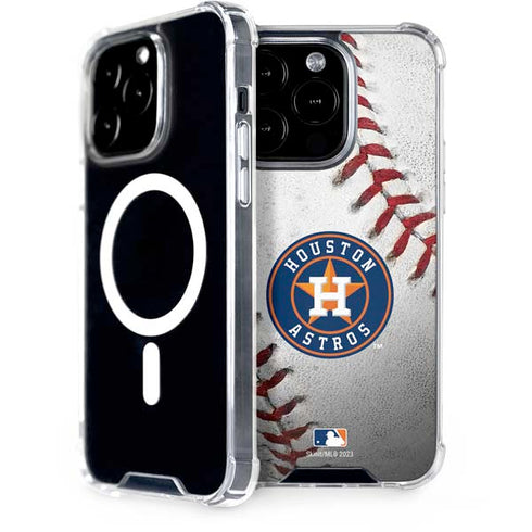 MLB Houston Astros Game Ball iPhone 14 Pro MagSafe Case