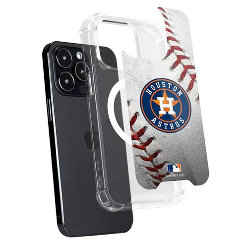 MLB Houston Astros Game Ball iPhone 15 Pro Max MagSafe Case