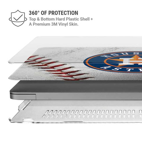MLB Houston Astros Game Ball MacBook Pro 16in (2021-25) Case plus Skin