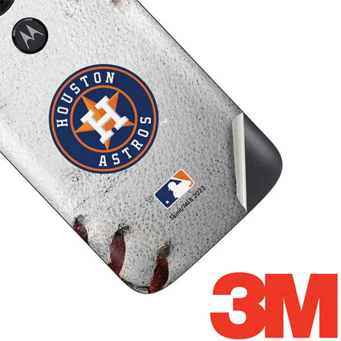 MLB Houston Astros Game Ball Moto E5 Play Skin