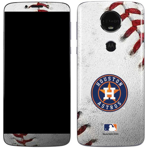 MLB Houston Astros Game Ball Moto E5 Plus Skin