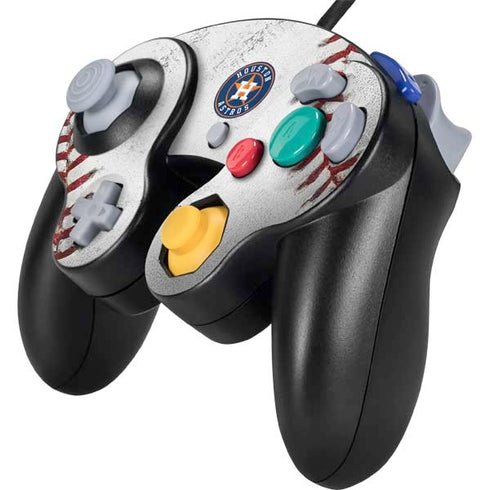 MLB Houston Astros Game Ball Nintendo GameCube Controller Skin