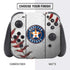 MLB Houston Astros Game Ball Nintendo Switch Bundle Skin