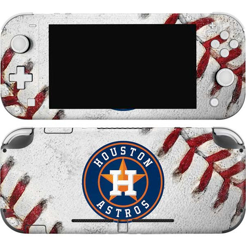 MLB Houston Astros Game Ball Nintendo Switch Lite Skin
