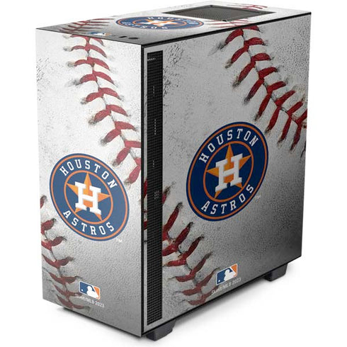 MLB Houston Astros Game Ball NZXT H510 Compact ATX Mid-Tower Case Skin