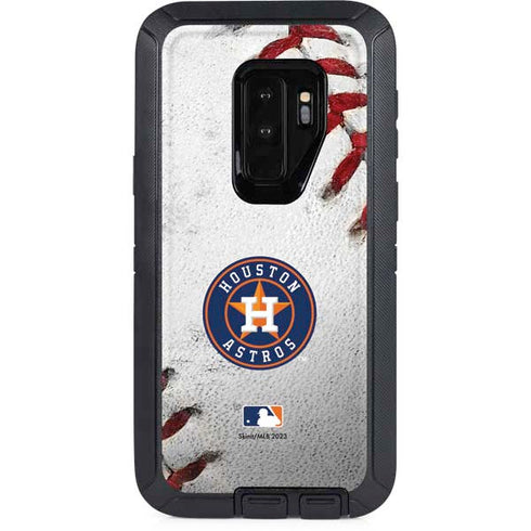 MLB Houston Astros Game Ball Otterbox Defender Galaxy Skin