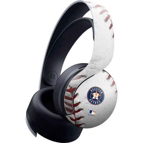 MLB Houston Astros Game Ball PULSE 3D Wireless Headset for PS5 Skin