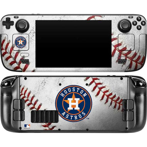 MLB Houston Astros Game Ball Steam Deck Handheld Gaming Computer Skin