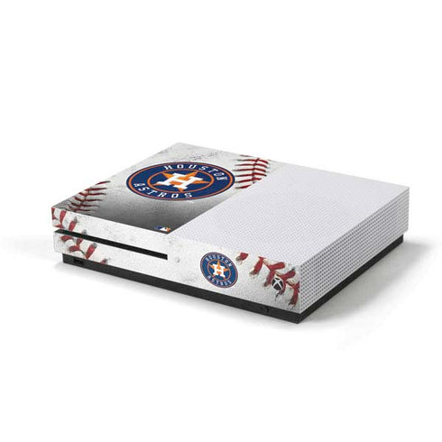 MLB Houston Astros Game Ball Xbox One S Console Skin