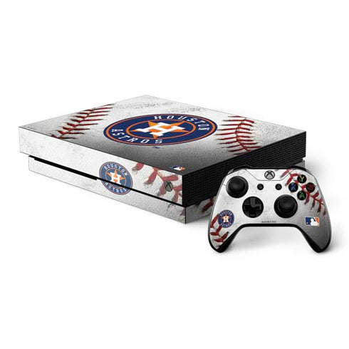 MLB Houston Astros Game Ball Xbox One X Bundle Skin