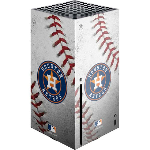 MLB Houston Astros Game Ball Xbox Series X Console Skin