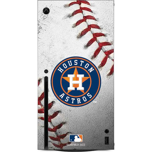 MLB Houston Astros Game Ball Xbox Series X Console Skin